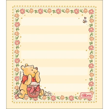 Foto ilustrativa Bloco Tilembrete Pooh  80 x 91mm 100 Folhas