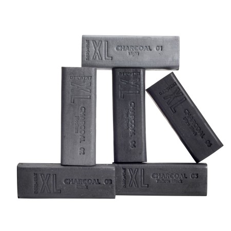 Blocos XL Charcoal 6 Cores Estojo Lata - Derwent - Escrita