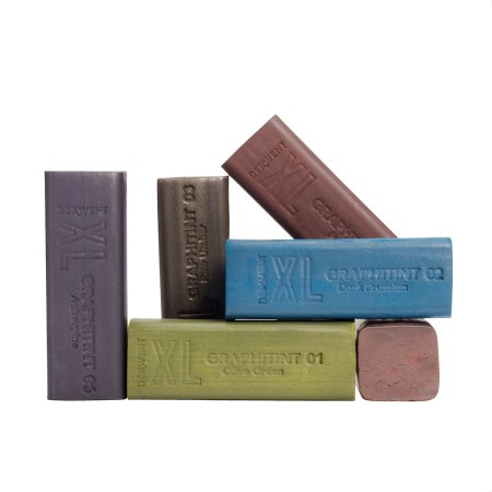 Foto ilustrativa Blocos XL Graphitint 6 Cores Estojo Lata
