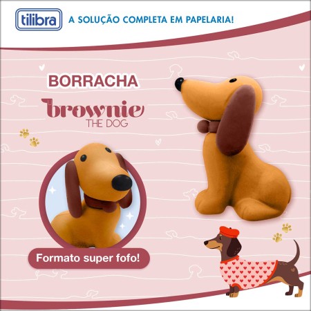 Foto ilustrativa Borracha Brownie The Dog