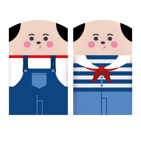 Foto ilustrativa Borracha Calvinho - Sortido