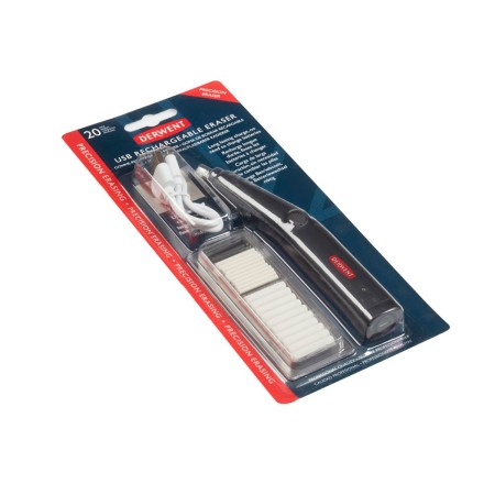 Foto ilustrativa Borracha com bateria recarregável (USB) para desenho