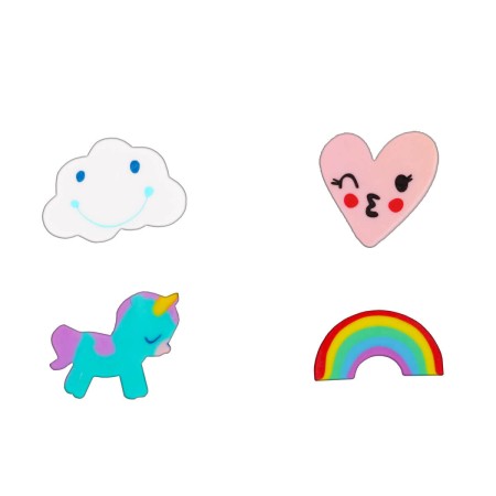 Foto ilustrativa Borracha Mini Dreams - Pote com 20 Unidades