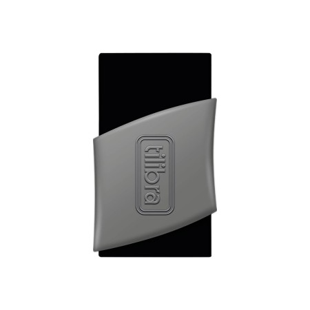 Foto ilustrativa Borracha Preta com Capa Plástica Académie A501 Média