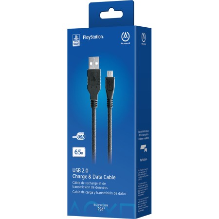 Foto ilustrativa Cabo USB Power-A para PlayStation 4