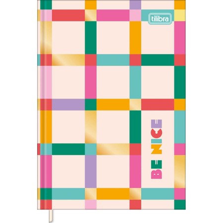 Foto ilustrativa Caderneta Costurada Petit Be Nice 96 Folhas