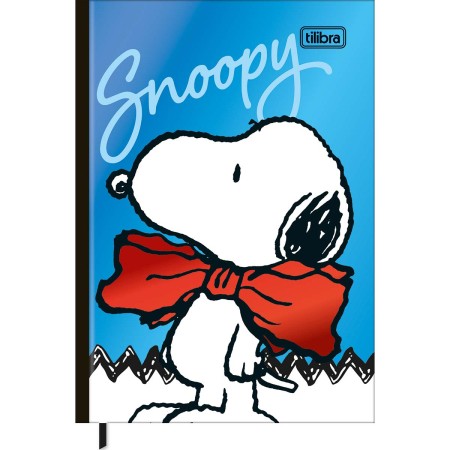 Foto ilustrativa Caderneta Costurada Petit Snoopy 96 Folhas