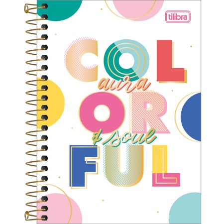 Foto ilustrativa Caderneta Espiral Capa Dura 1/8 Be Nice 80 Folhas