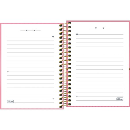 Foto ilustrativa Caderneta Espiral Capa Dura 1/8 Bookland 80 Folhas