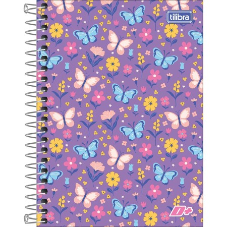 Foto ilustrativa Caderneta Espiral Capa Dura 1/8 D+ 96 Folhas