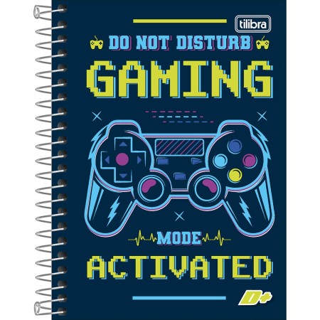 Foto ilustrativa Caderneta Espiral Capa Dura 1/8 D+ 96 Folhas