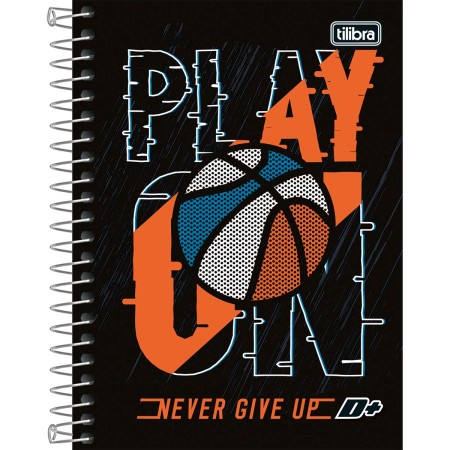 Foto ilustrativa Caderneta Espiral Capa Dura 1/8 D+ 96 Folhas