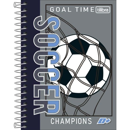 Foto ilustrativa Caderneta Espiral Capa Dura 1/8 D+ 96 Folhas