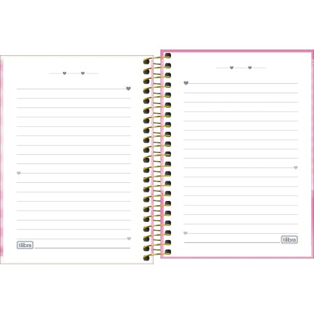 Foto ilustrativa Caderneta Espiral Capa Dura 1/8 Jolie 80 Folhas