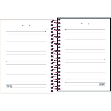 Foto ilustrativa Caderneta Espiral Capa Dura 1/8 Minnie 80 Folhas