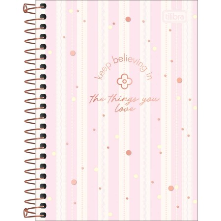 Foto ilustrativa Caderneta Espiral Capa Dura 1/8 Soho 80 Folhas