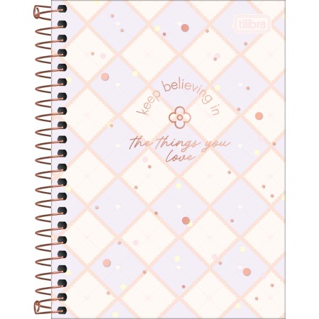 Foto ilustrativa Caderneta Espiral Capa Dura 1/8 Soho 80 Folhas