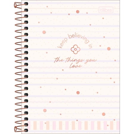 Foto ilustrativa Caderneta Espiral Capa Dura 1/8 Soho 80 Folhas