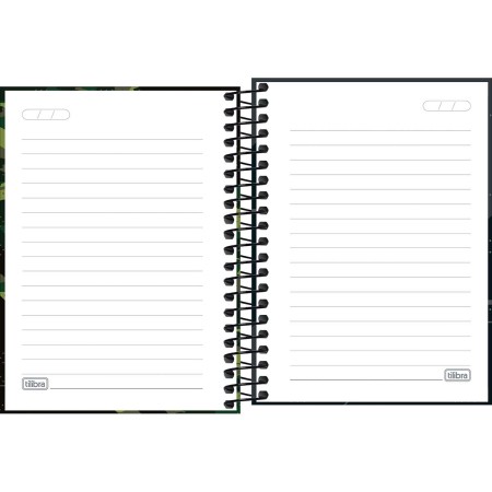 Foto ilustrativa Caderneta Espiral Capa Dura 1/8 Strong 80 Folhas