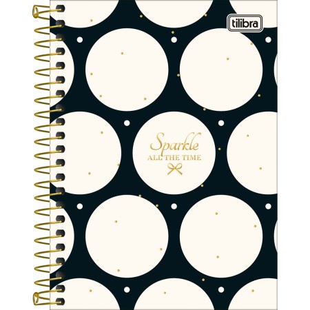 Foto ilustrativa Caderneta Espiral Capa Dura 1/8 West Village 80 Folhas