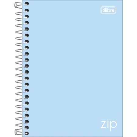 Foto ilustrativa Caderneta Espiral Capa Dura 1/8 Zip Colors 80 Folhas