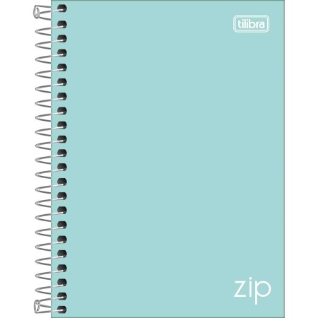 Foto ilustrativa Caderneta Espiral Capa Dura 1/8 Zip Colors 80 Folhas