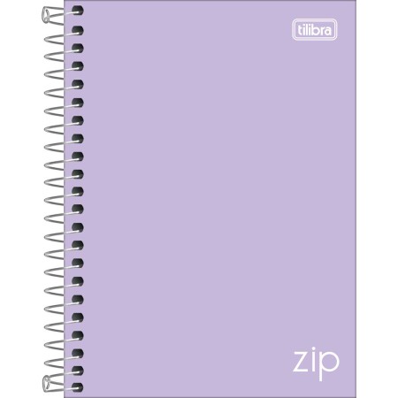 Foto ilustrativa Caderneta Espiral Capa Dura 1/8 Zip Colors 80 Folhas