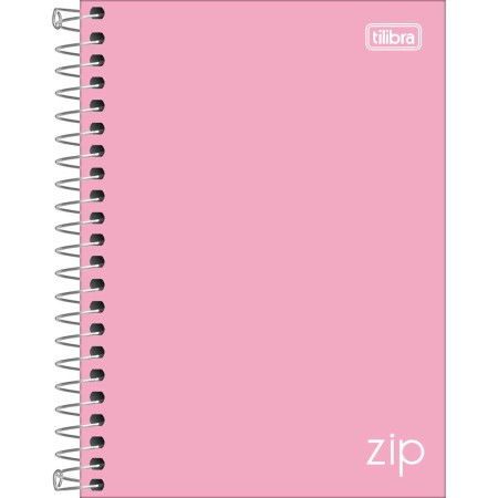 Foto ilustrativa Caderneta Espiral Capa Dura 1/8 Zip Colors 80 Folhas