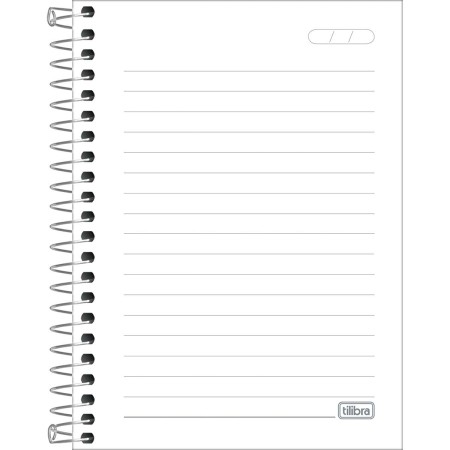 Foto ilustrativa Caderneta Espiral Capa Dura 1/8 Zoom+ 96 Folhas