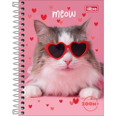 Foto ilustrativa Caderneta Espiral Capa Dura 1/8 Zoom+ 96 Folhas