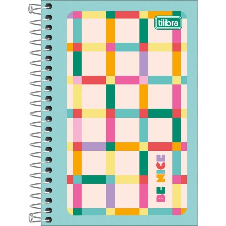 Foto ilustrativa Caderneta Espiral Capa Flexível 1/8 Be Nice 80 Folhas