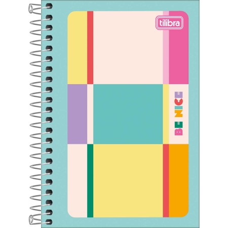 Foto ilustrativa Caderneta Espiral Capa Flexível 1/8 Be Nice 80 Folhas