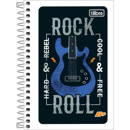 Foto ilustrativa Caderneta Espiral Capa Flexível 1/8 D+ 96 Folhas