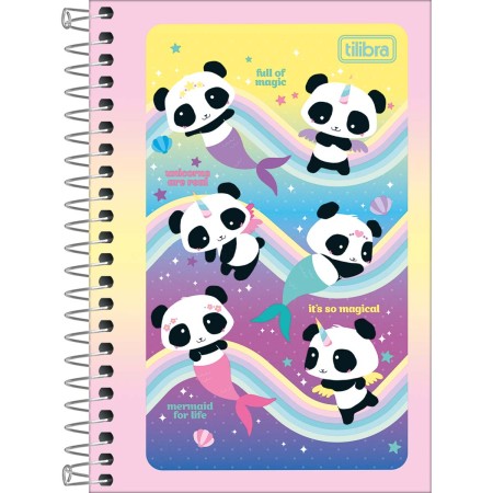 Foto ilustrativa Caderneta Espiral Capa Flexível 1/8 Lovely Friend 48 Folhas