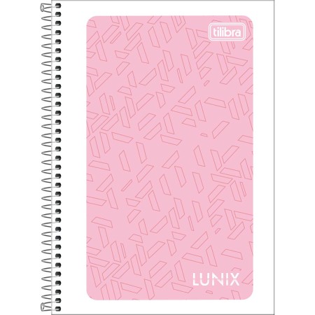 Foto ilustrativa Caderneta Espiral Capa Flexível 1/8 Lunix 96 Folhas