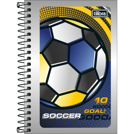 Foto ilustrativa Caderneta Espiral Capa Flexível 1/8 Score 48 Folhas