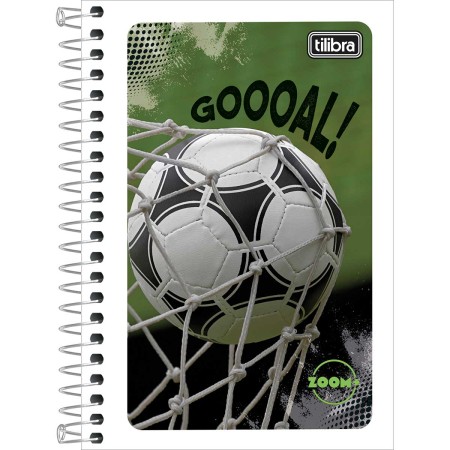 Foto ilustrativa Caderneta Espiral Capa Flexível 1/8 Zoom+ 48 Folhas