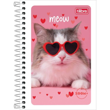 Foto ilustrativa Caderneta Espiral Capa Flexível 1/8 Zoom+ 48 Folhas