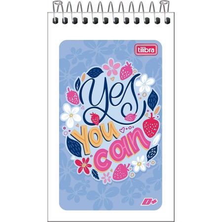 Foto ilustrativa Caderneta Espiral Capa Flexível D+ 60 Folhas