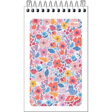Foto ilustrativa Caderneta Espiral Capa Flexível D+ 60 Folhas