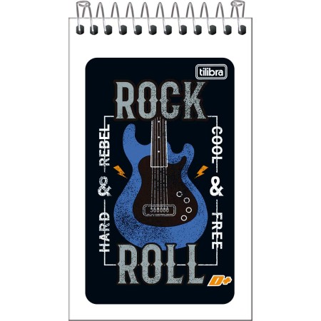 Foto ilustrativa Caderneta Espiral Capa Flexível D+ 60 Folhas