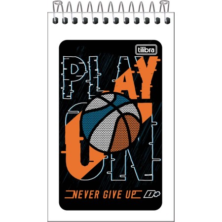 Foto ilustrativa Caderneta Espiral Capa Flexível D+ 60 Folhas