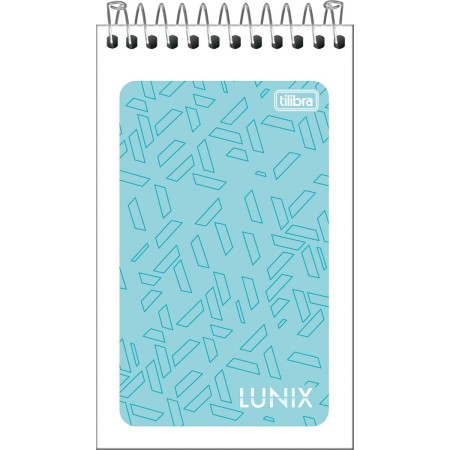 Foto ilustrativa Caderneta Espiral Capa Flexível Lunix 60 Folhas