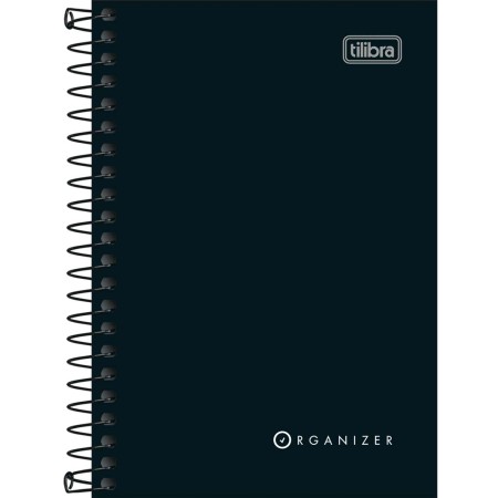 Foto ilustrativa Caderneta Espiral Capa Flexível Organizer 160 Folhas