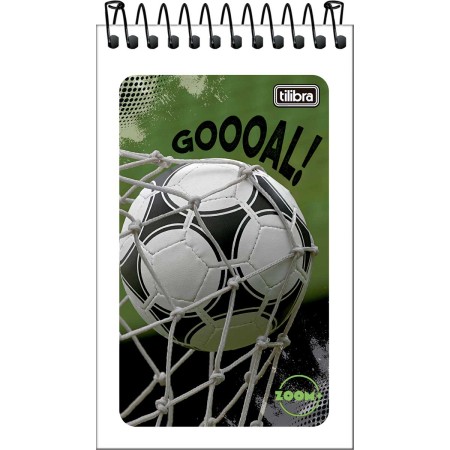 Foto ilustrativa Caderneta Espiral Capa Flexível Zoom+ 60 Folhas