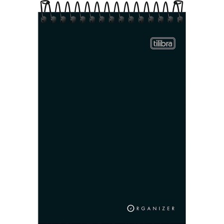 Foto ilustrativa Caderneta Espiral Flexível Ao Alto 1/8 Organizer 80 Folhas