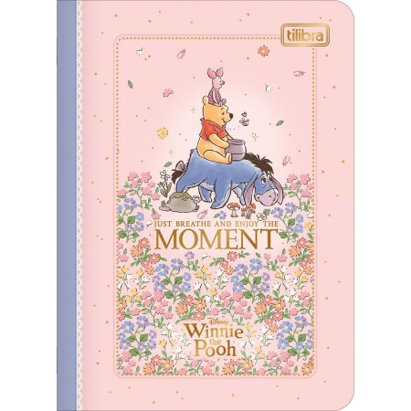 Foto ilustrativa Caderneta Grampeada 1/8 Pooh 32 Folhas