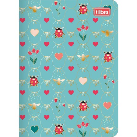 Foto ilustrativa Caderneta Grampeada 1/8 Trend Encanto 32 Folhas