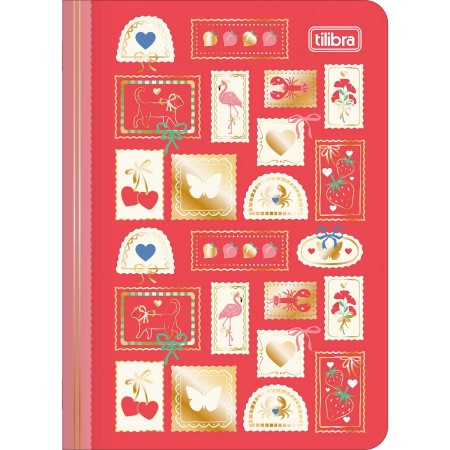 Foto ilustrativa Caderneta Grampeada 1/8 Trend Encanto 32 Folhas