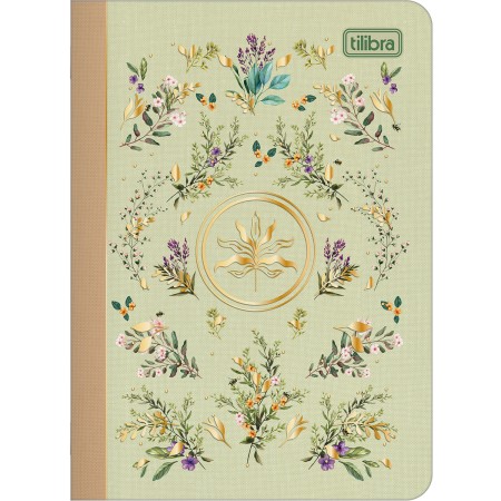 Foto ilustrativa Caderneta Grampeada Capa Flexível 1/8 Naturalis 48 Folhas